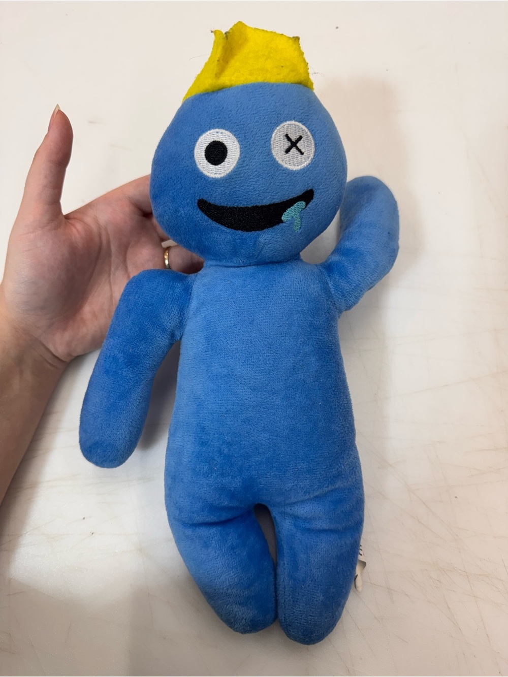 BLUE Rainbow Friends Roblox Stuffed Animal Toy Indie Horror Game